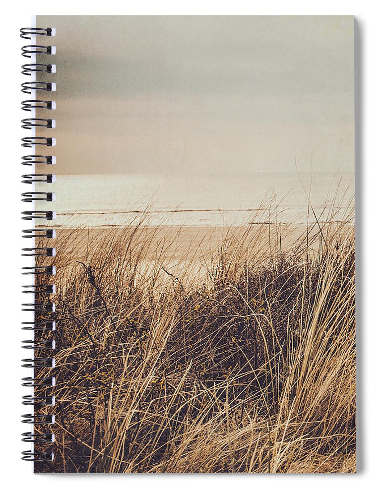 Photography Spiral Notebook featuring the photograph Peaceful view by Yasmina Baggili