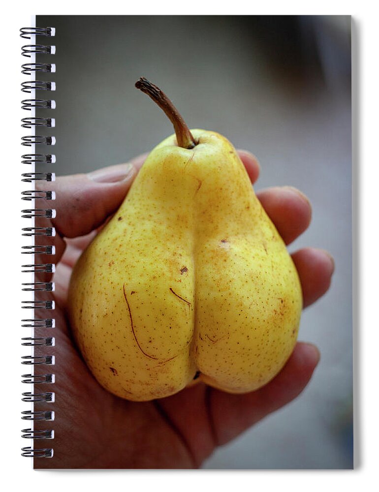 Pear Spiral Notebook featuring the photograph Pear by Jim Whitley