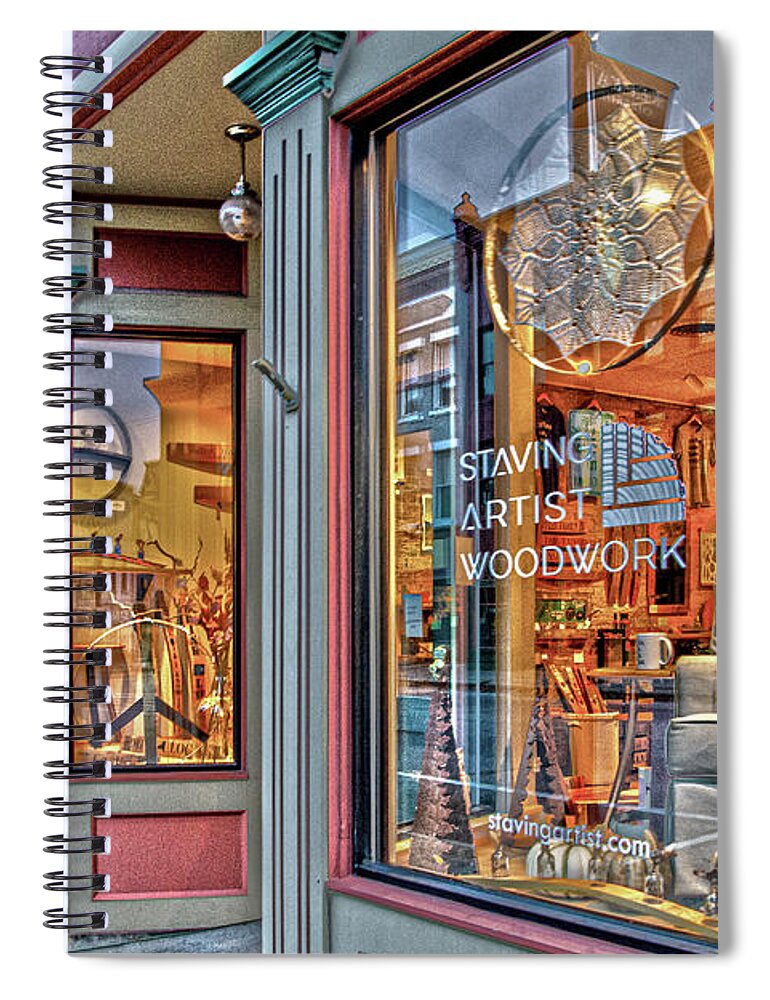 Historic Spiral Notebook featuring the photograph Penn Yan 20 by William Norton