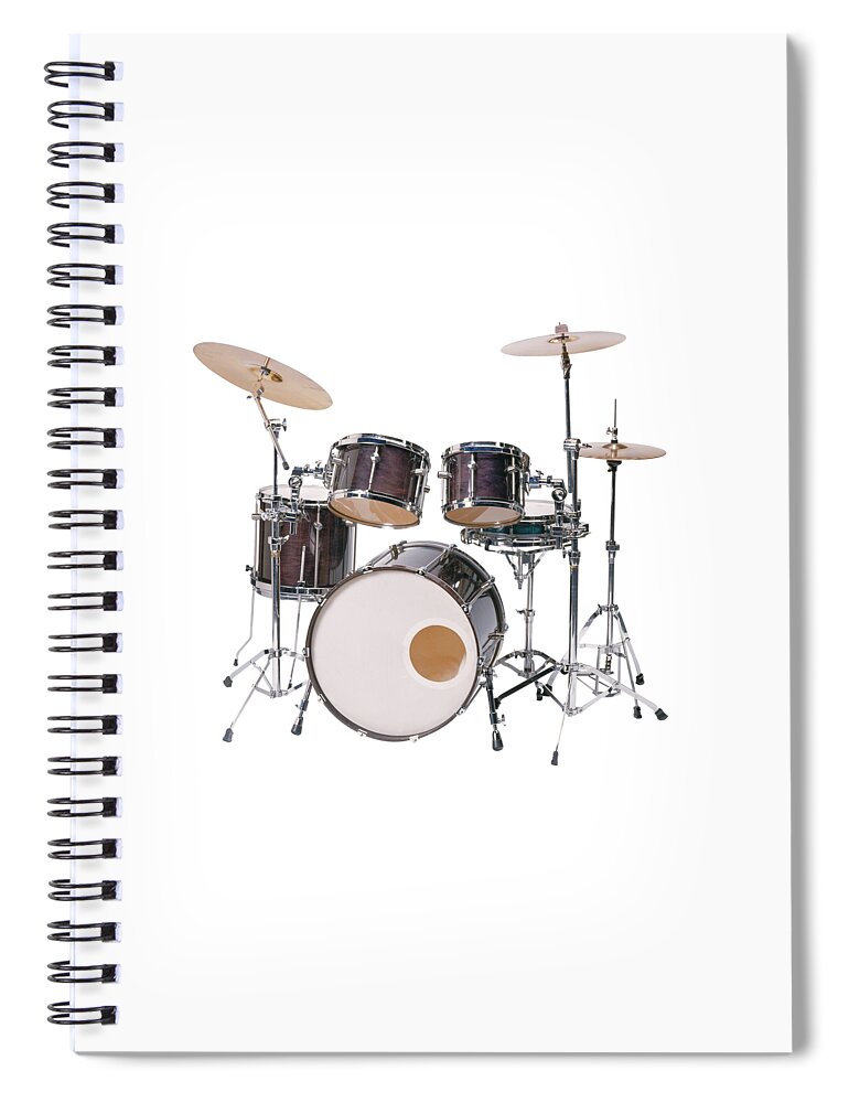 Drums Spiral Notebook featuring the photograph Percussion by Nancy Ayanna Wyatt