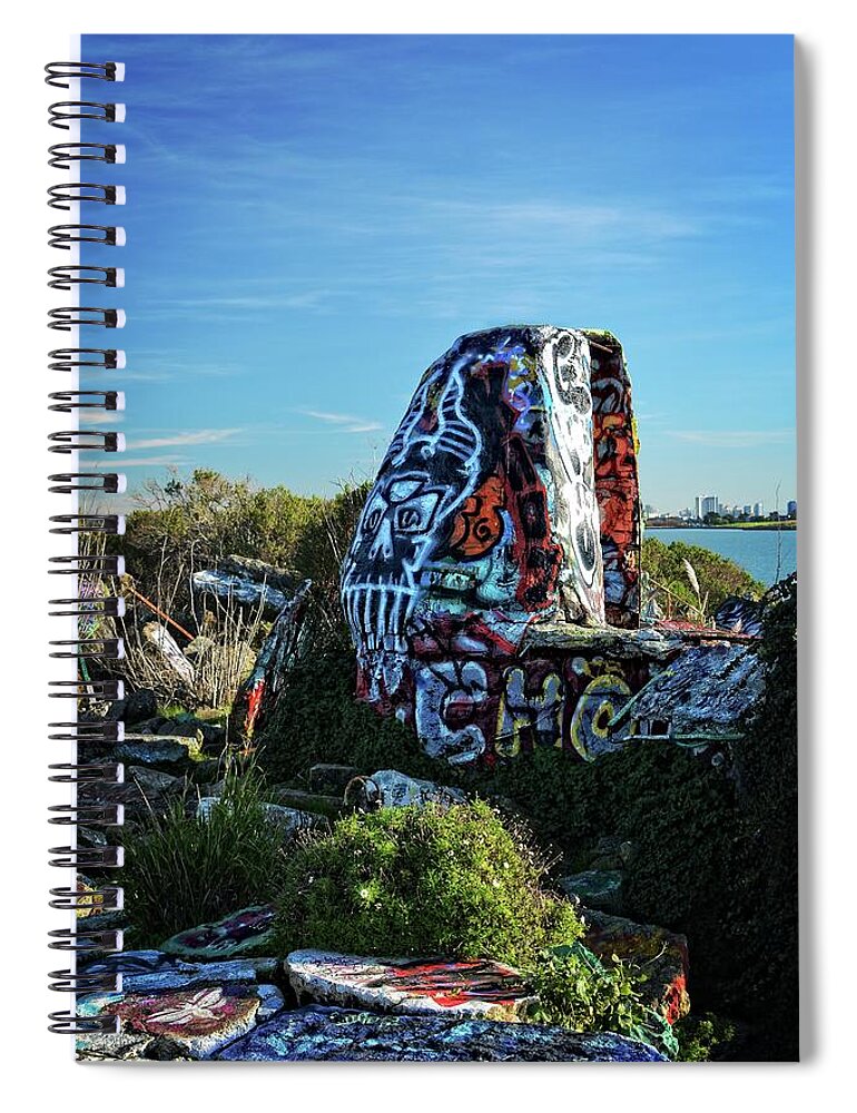 Natural Landscape Spiral Notebook featuring the photograph Perpetually Fresh Canvas 1 by Maggy Marsh