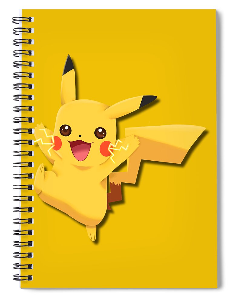 Pikachu Spiral Notebook by Juliart Jcmm - Pixels
