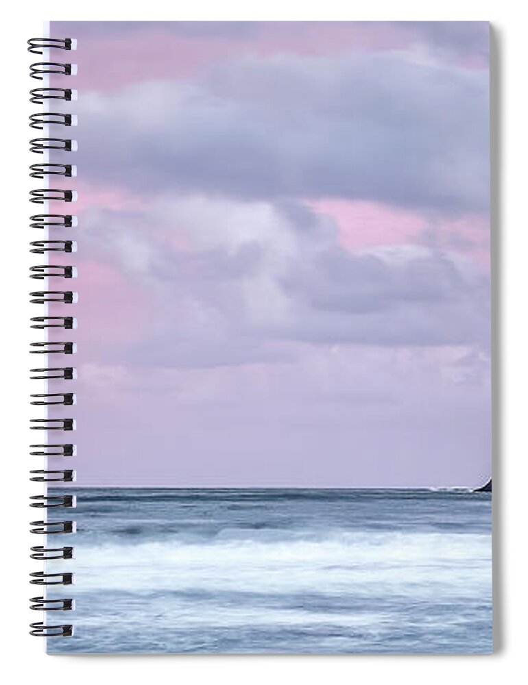 Iceland Spiral Notebook featuring the photograph Pillars of Iceland IV by Jon Glaser