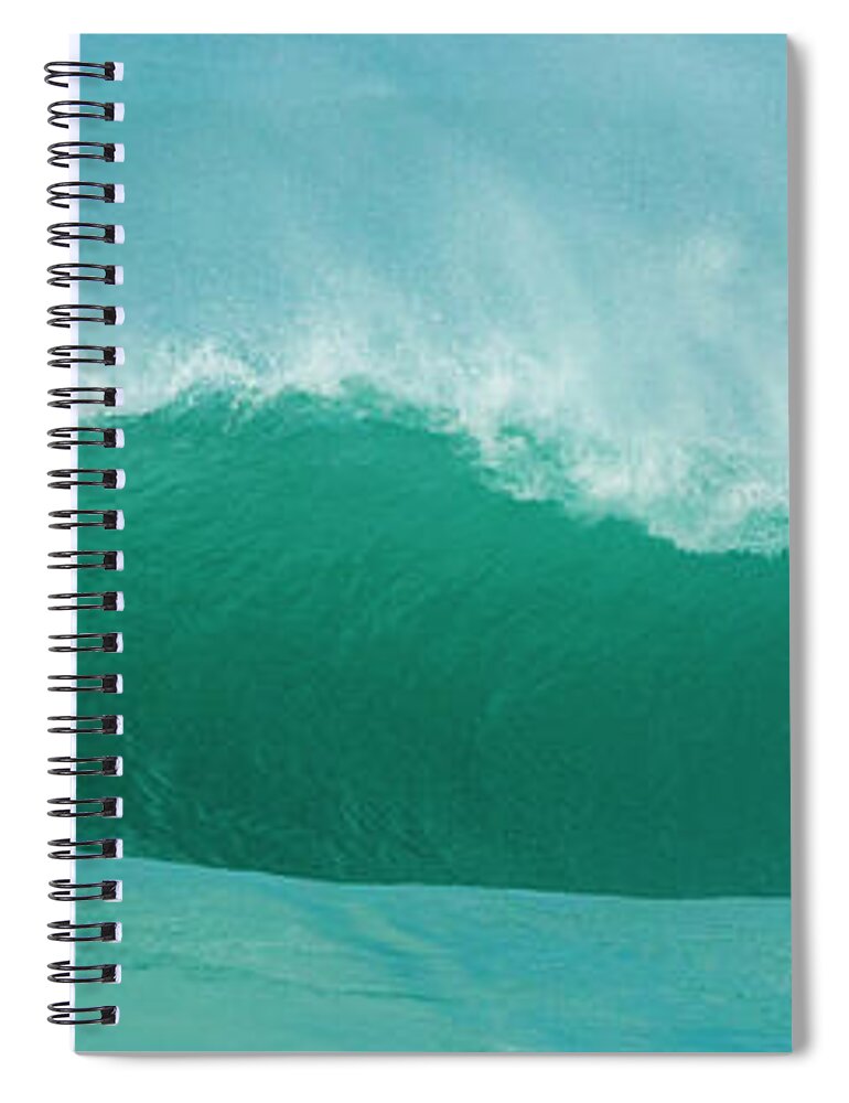 Hicpro Spiral Notebook featuring the photograph Pipeline by Maresa Pryor-Luzier