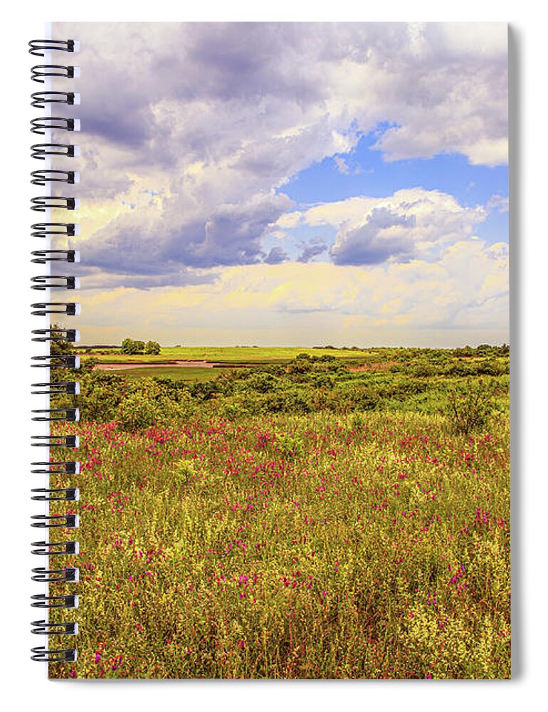 Plum Island Spiral Notebook featuring the photograph Parker River National Wildlife Refuge by David Lee