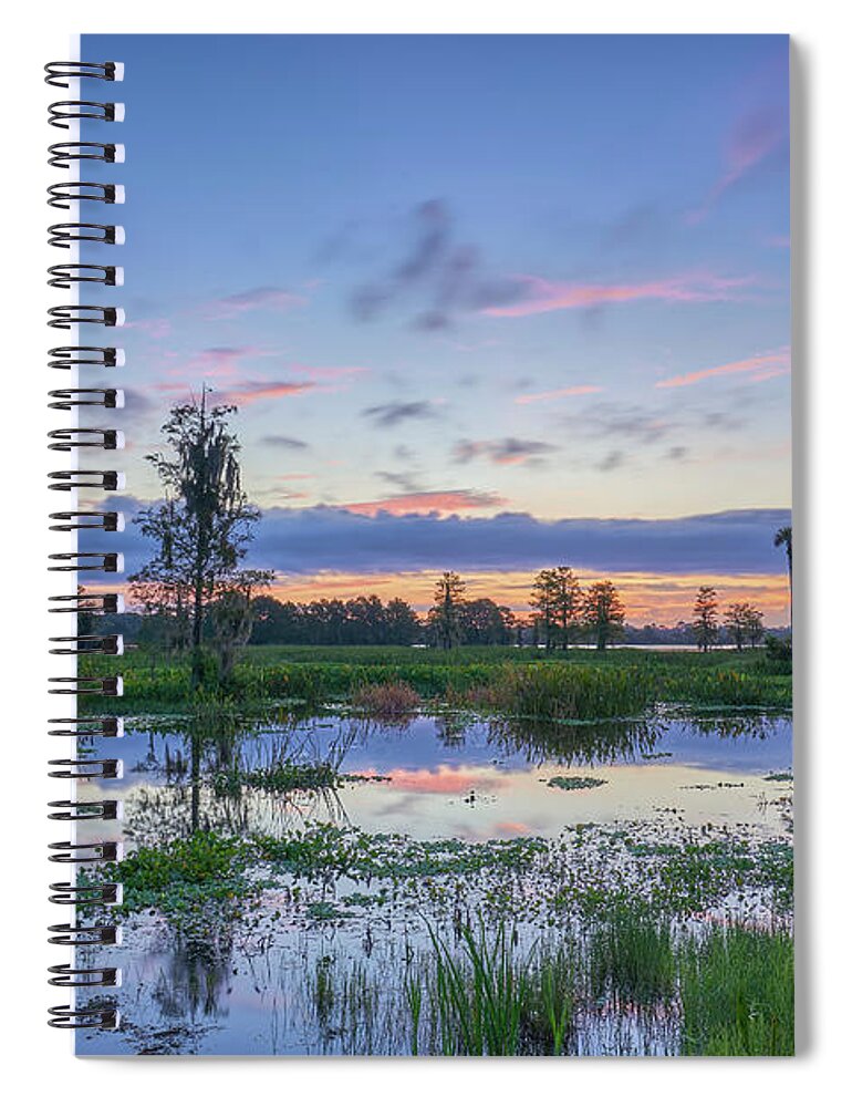 Usa Spiral Notebook featuring the photograph Pop of Color by Brian Kamprath