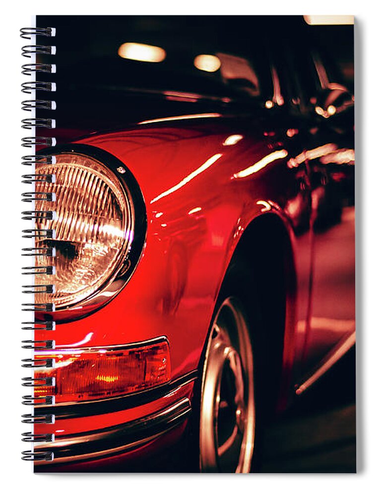 Porsche Spiral Notebook featuring the photograph Porsche 912 by Gavin Lewis