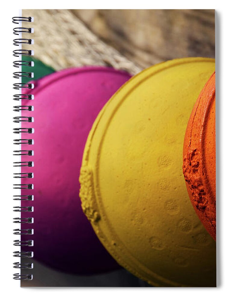 Buoys Spiral Notebook featuring the photograph Rainbow by Melissa Southern