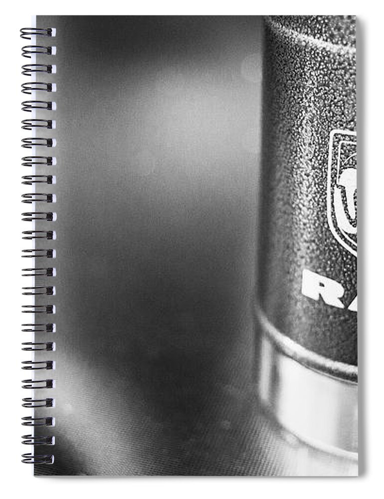 Mug Spiral Notebook featuring the photograph Ram Mug by Jim Whitley