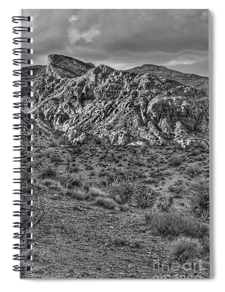  Spiral Notebook featuring the photograph Red Springs Dream 1 by Rodney Lee Williams