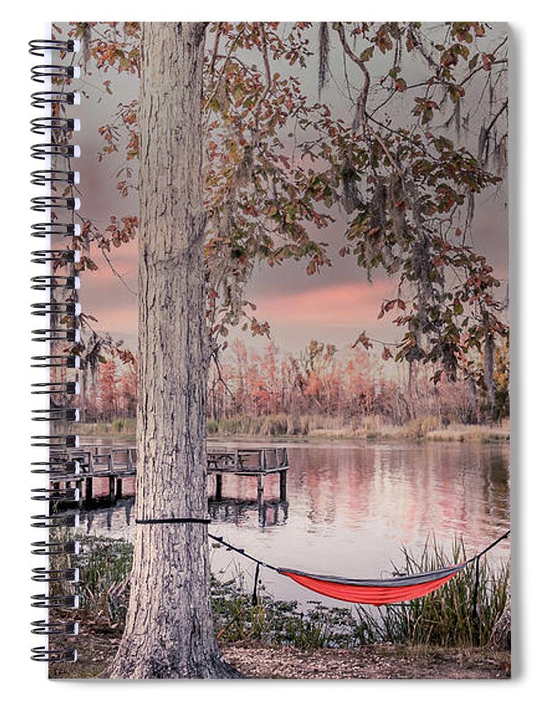 Relax Spiral Notebook featuring the photograph Relax by Debra Forand