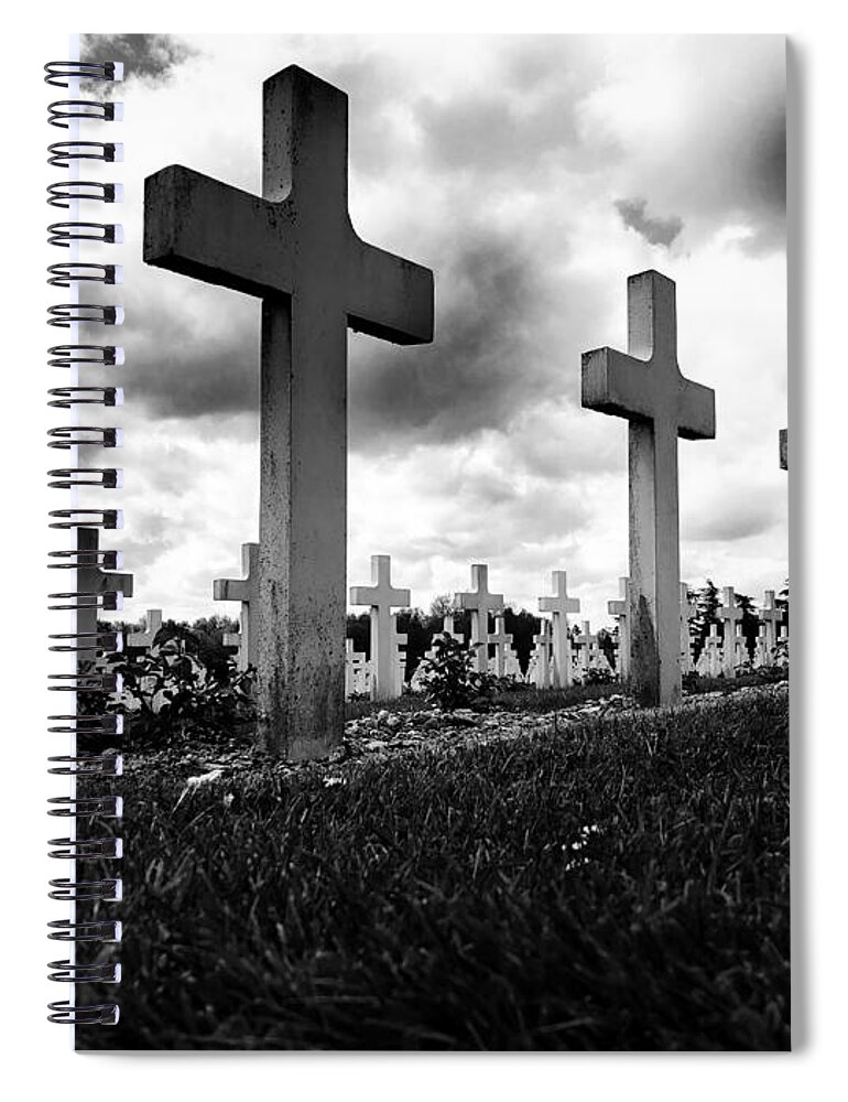 Remembrance Spiral Notebook featuring the photograph Remembrance by Jeanette French