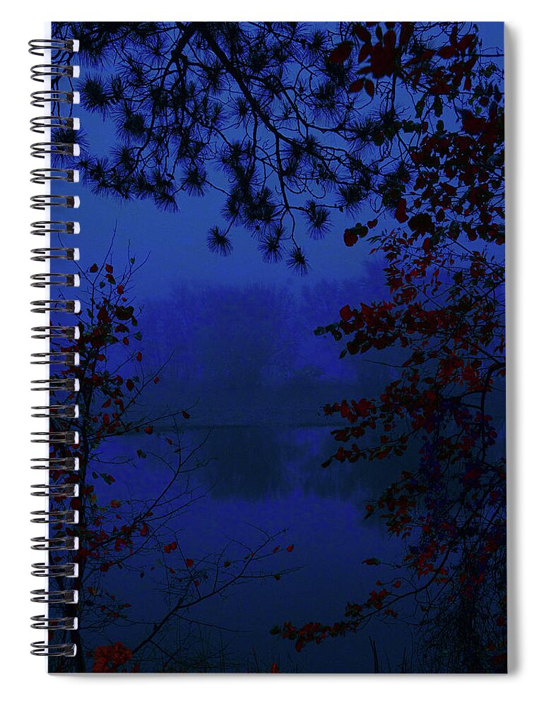 Blue Spiral Notebook featuring the photograph Revival by Cynthia Dickinson