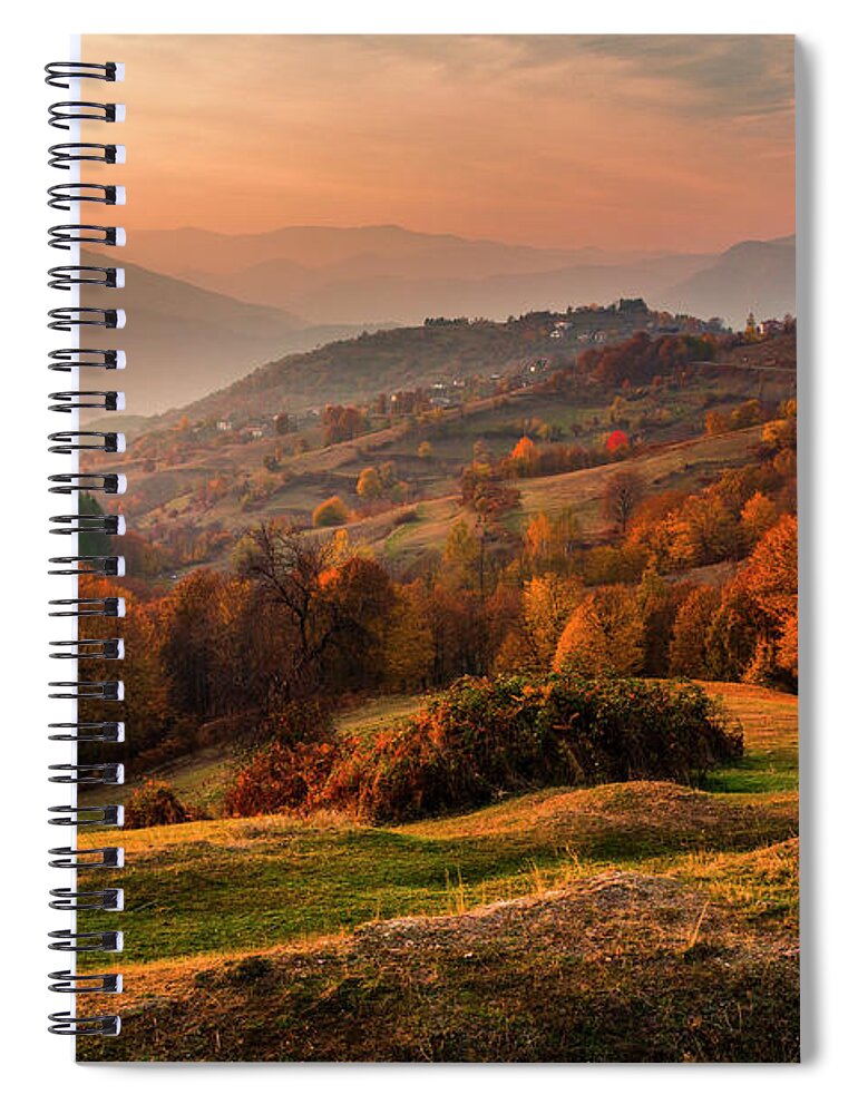 Rhodope Mountains Spiral Notebook featuring the photograph Rhodopean Landscape by Evgeni Dinev