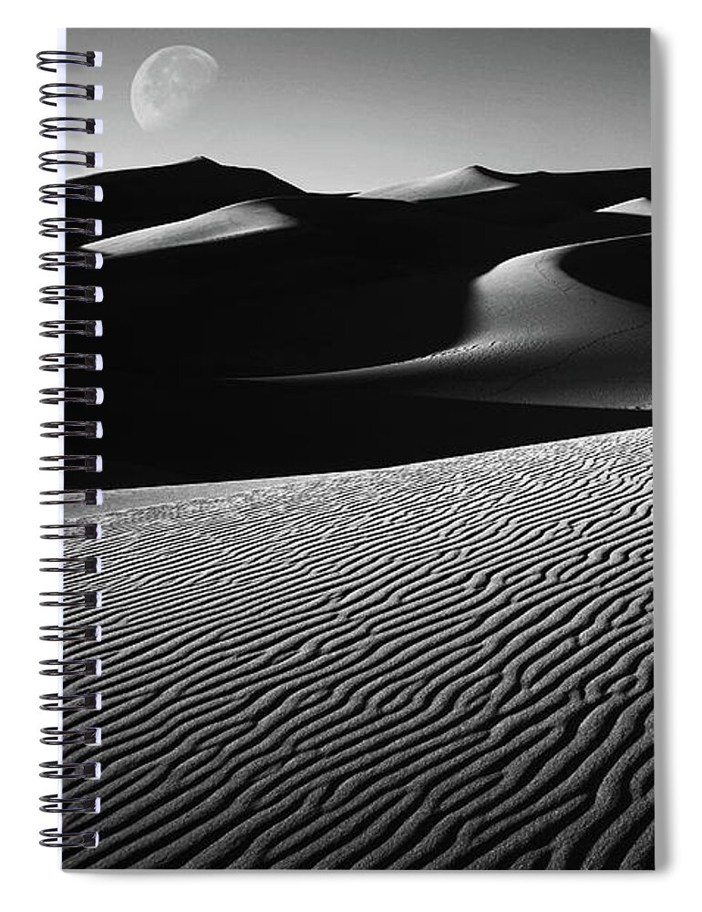 Great Sand Dunes Spiral Notebook featuring the photograph Ripples in the Sand by Timothy Johnson