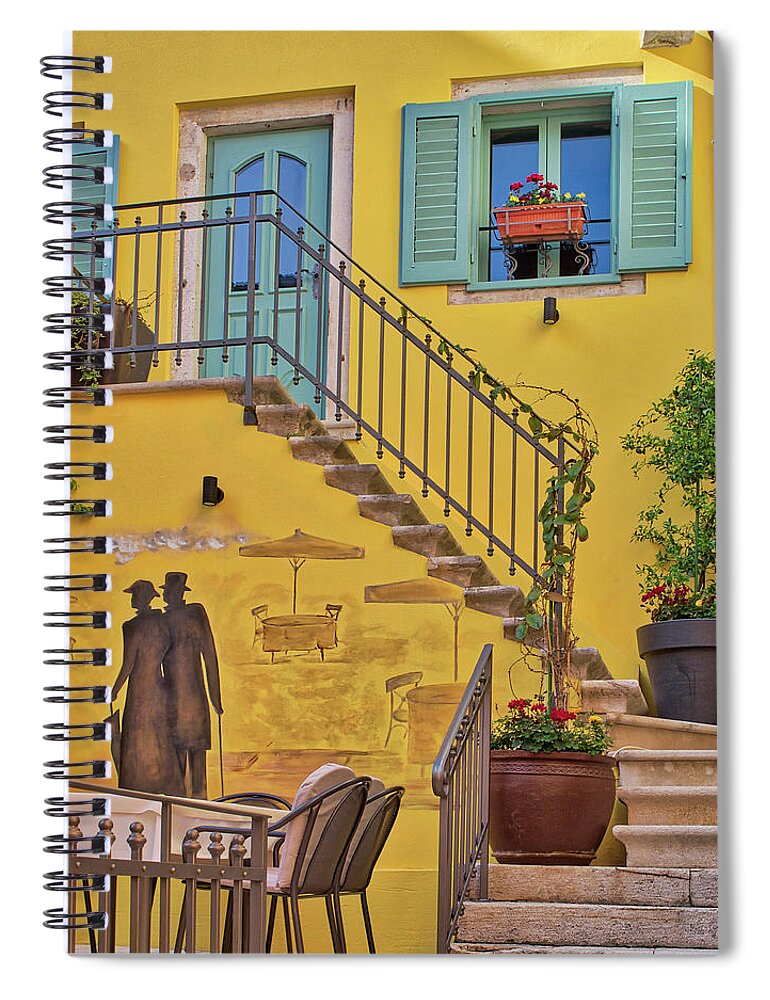 Adriatic Sea Spiral Notebook featuring the photograph Rovinj by Eggers Photography