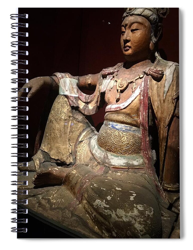 China Spiral Notebook featuring the photograph Royal at Leisure by Kerry Obrist