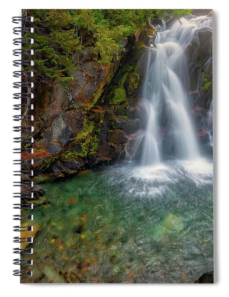 Washington State Spiral Notebook featuring the photograph Rubies in the Sun by Darren White