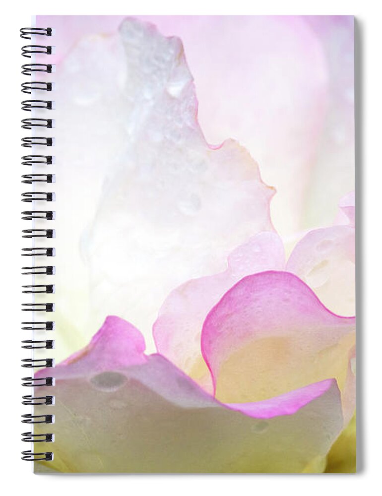 Flowers Spiral Notebook featuring the photograph Ruffles by Patty Colabuono