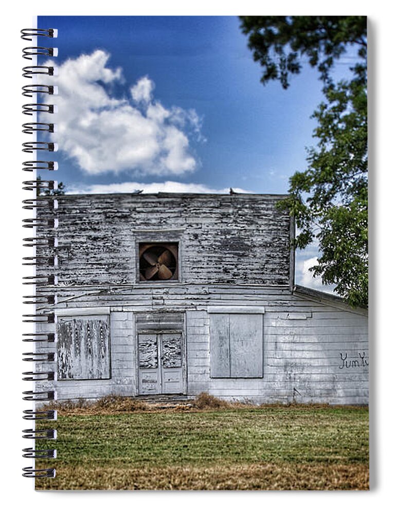 Rural Spiral Notebook featuring the photograph Rural Arkansas by DArcy Evans