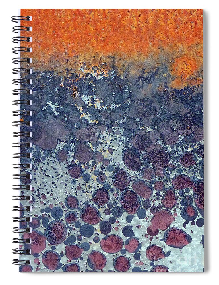 Photography Spiral Notebook featuring the photograph Rust #19 by Stephanie Gambini