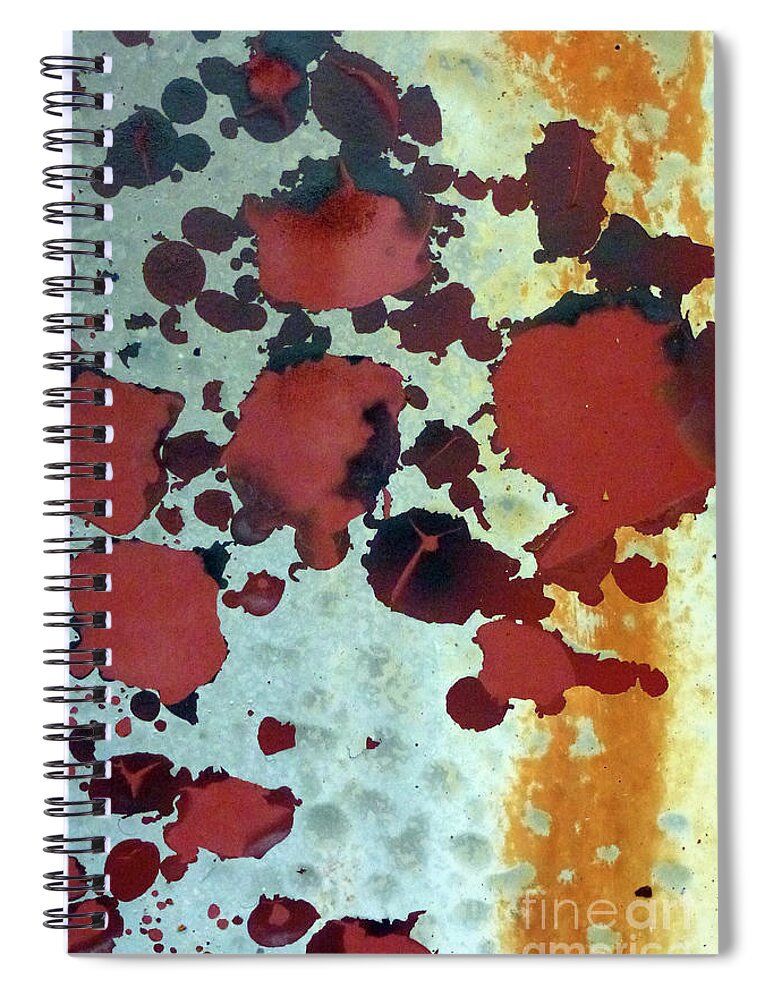 Photography Spiral Notebook featuring the photograph Rust #20 by Stephanie Gambini
