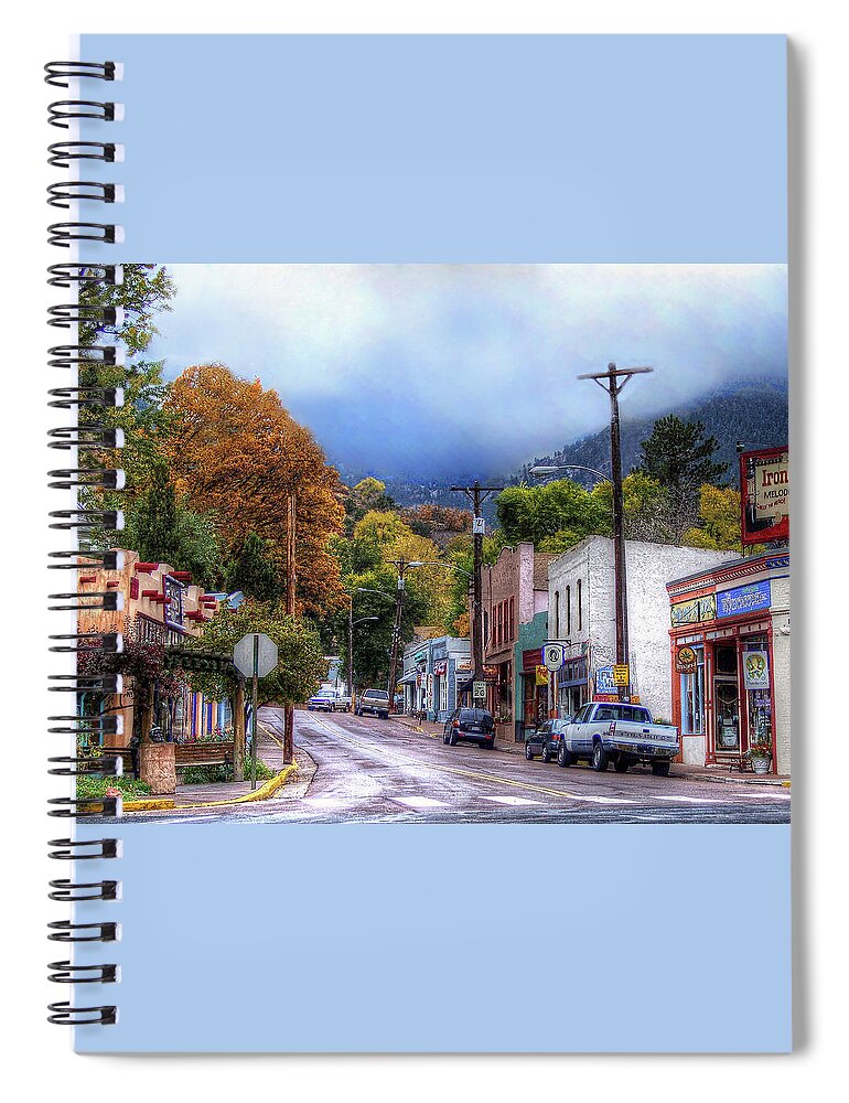 Ruxton Spiral Notebook featuring the photograph Ruxton Avenue by Lanita Williams