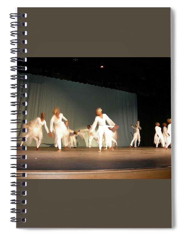  Spiral Notebook featuring the photograph Saintee 2 by Trevor A Smith