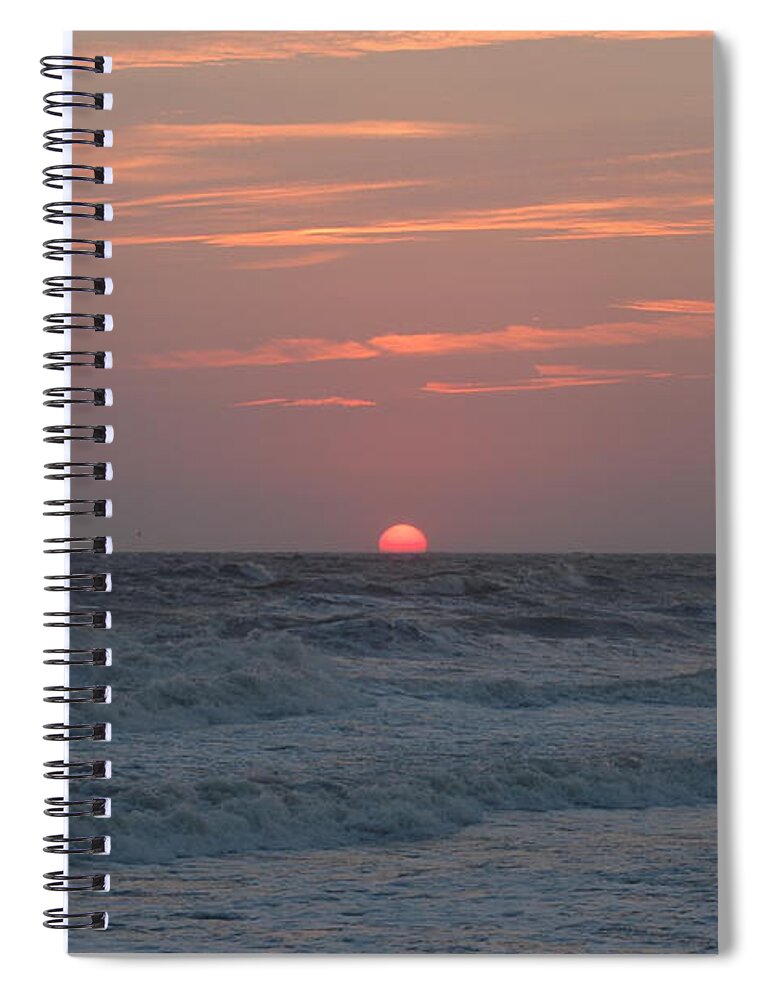 Sea Spiral Notebook featuring the photograph Salish Sea by Bill TALICH