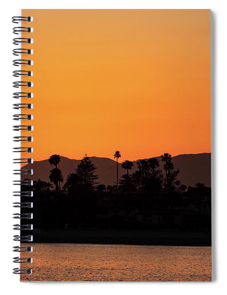 Santa Barbara Spiral Notebook featuring the photograph Santa Barbara by David Lee