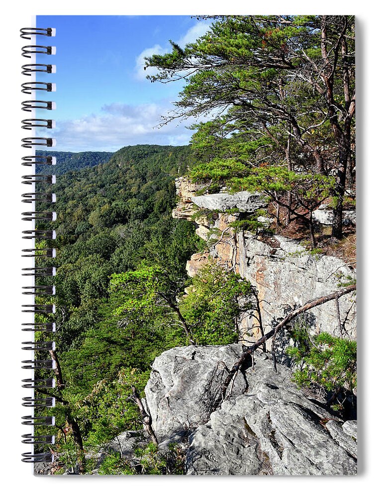 Savage Gulf Spiral Notebook featuring the photograph Savage Gulf 23 by Phil Perkins