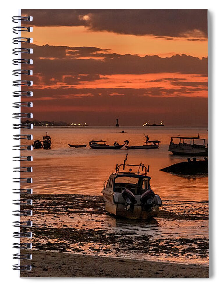 Asia Spiral Notebook featuring the photograph Scene from Timor-Leste 15 by Werner Padarin