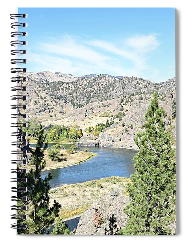 Landcape Spiral Notebook featuring the photograph Sd780_719 by Sergei Dratchev
