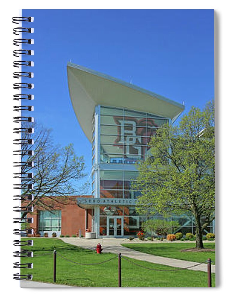 Sebo Spiral Notebook featuring the photograph Sebo Athletic Center Bowling Green State University 5977 by Jack Schultz