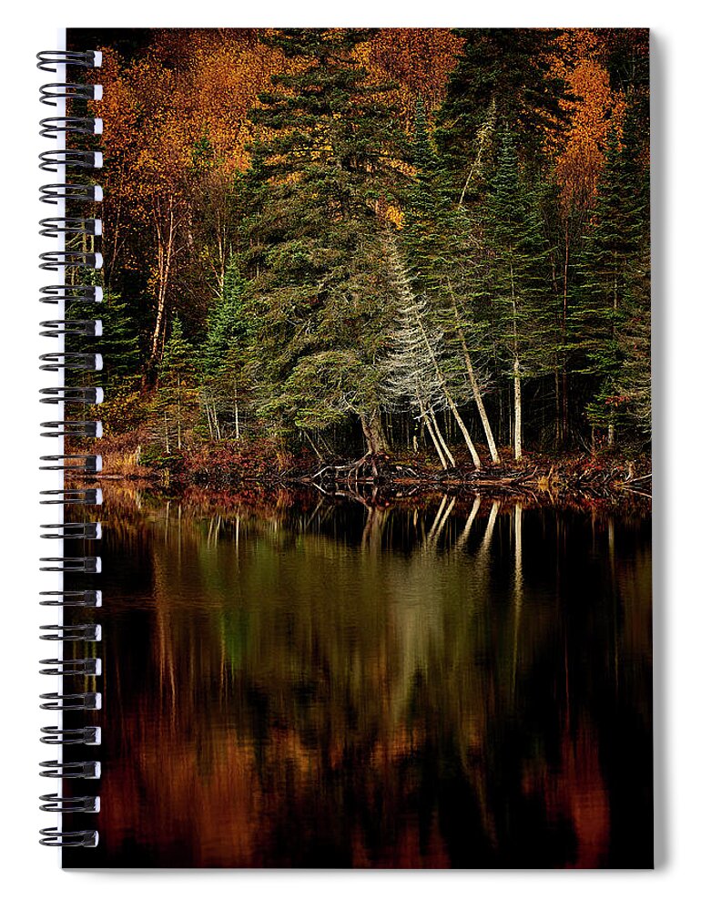 Canada Spiral Notebook featuring the photograph Sensuous by Doug Gibbons