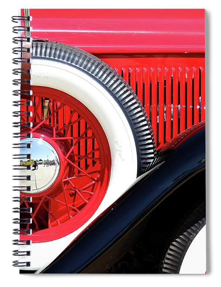 Car Spiral Notebook featuring the photograph Side Profile by Lens Art Photography By Larry Trager