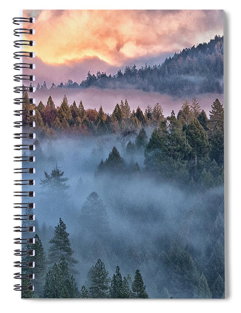 Mountains Spiral Notebook featuring the photograph Sierra Nevada 2835 by Tom Kelly