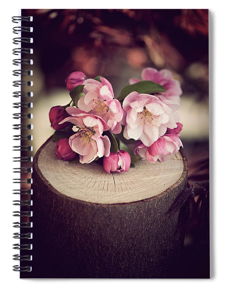Flower Spiral Notebook featuring the photograph Sleepy Beauty by Philippe Sainte-Laudy