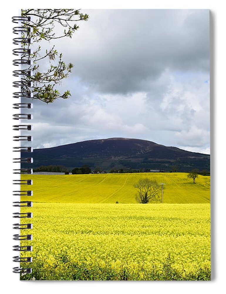 Slievenamon Spiral Notebook featuring the photograph Slieve NaMon by Joe Cashin