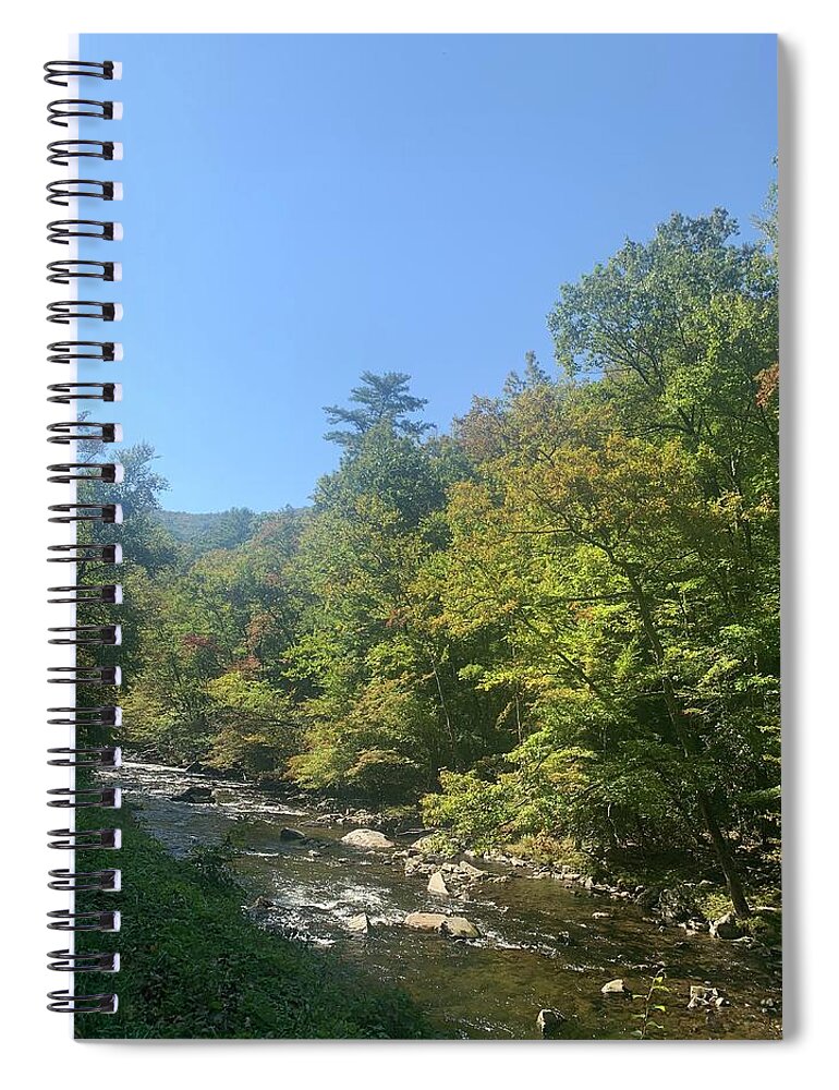 Photography Spiral Notebook featuring the photograph Smokey Mountain Nature by Lisa White