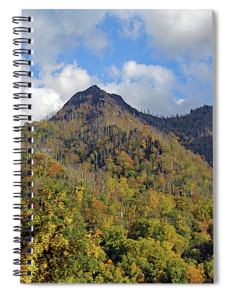 Tennessee Spiral Notebook featuring the photograph Smoky Mountain Landscape by Jennifer Robin