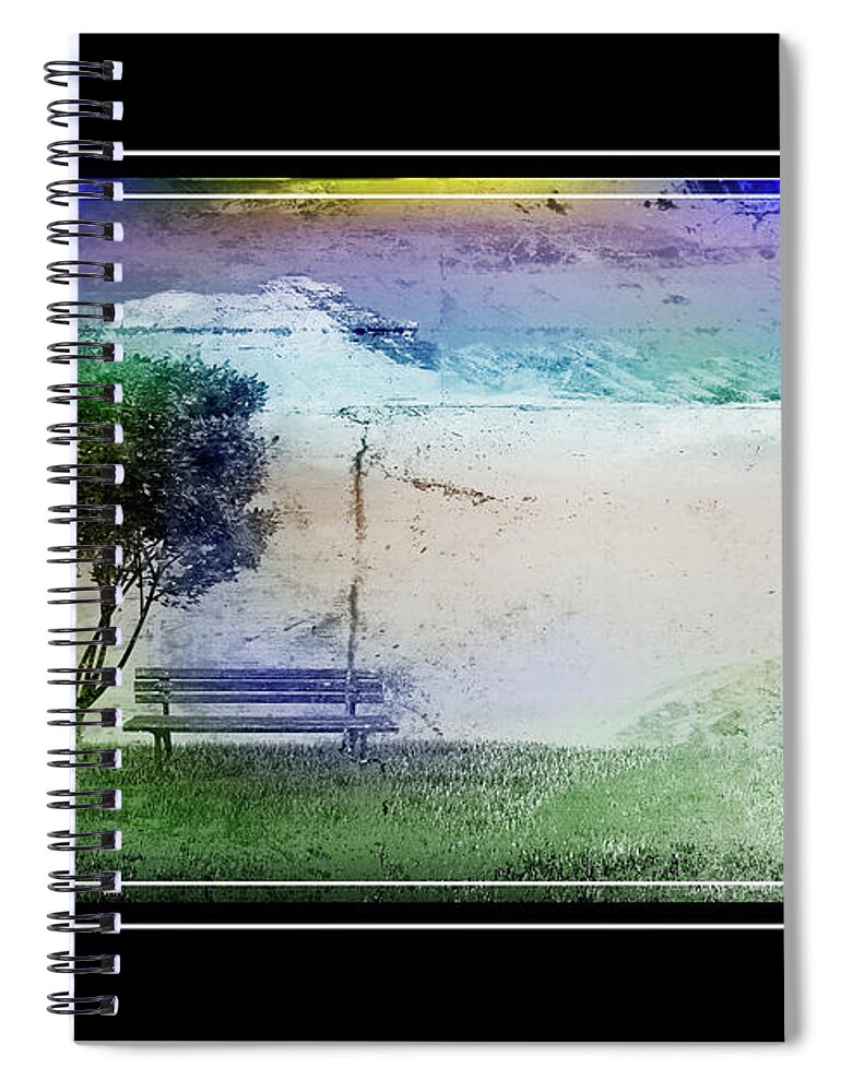Solitude Spiral Notebook featuring the photograph Solitude by Rene Crystal