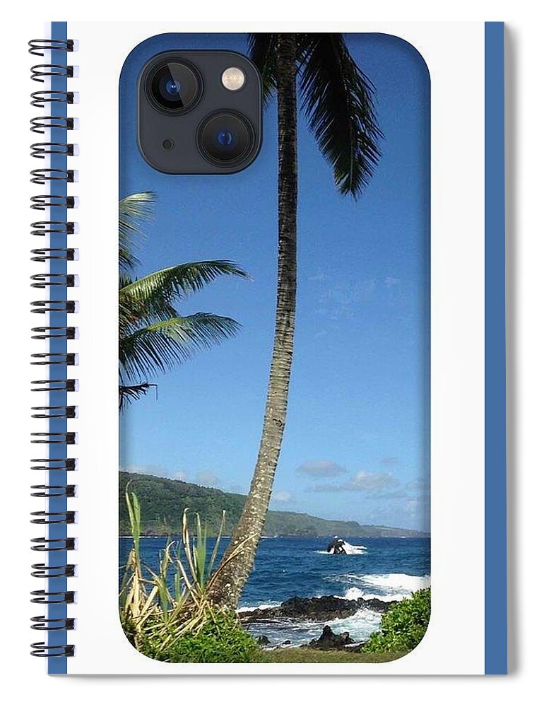  Spiral Notebook featuring the photograph Sosobone Original 2 by Trevor A Smith