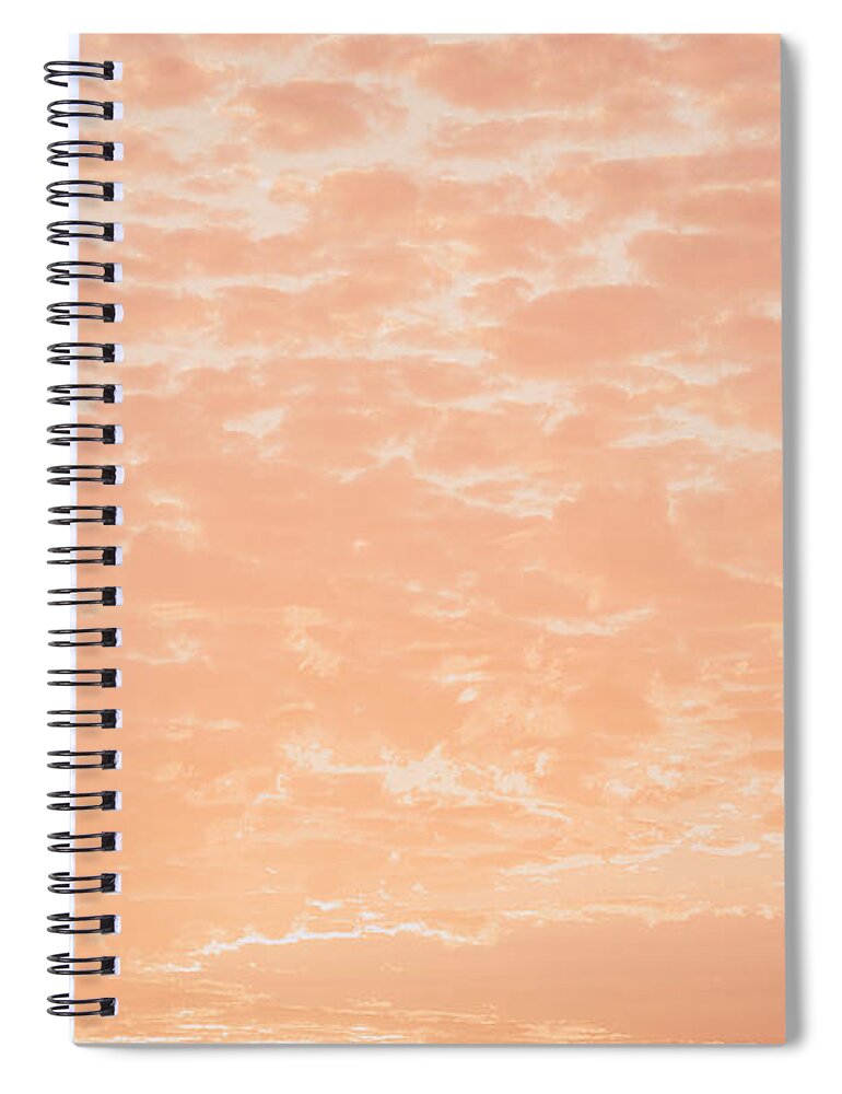 Biodiverse Landscape Spiral Notebook featuring the photograph Southern California Desert Sunsets 0359 by Amyn Nasser