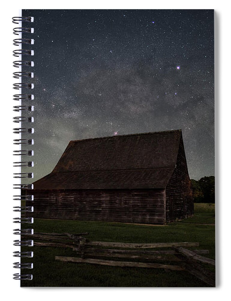 Maryland Spiral Notebook featuring the photograph Southern Maryland Night by Robert Fawcett