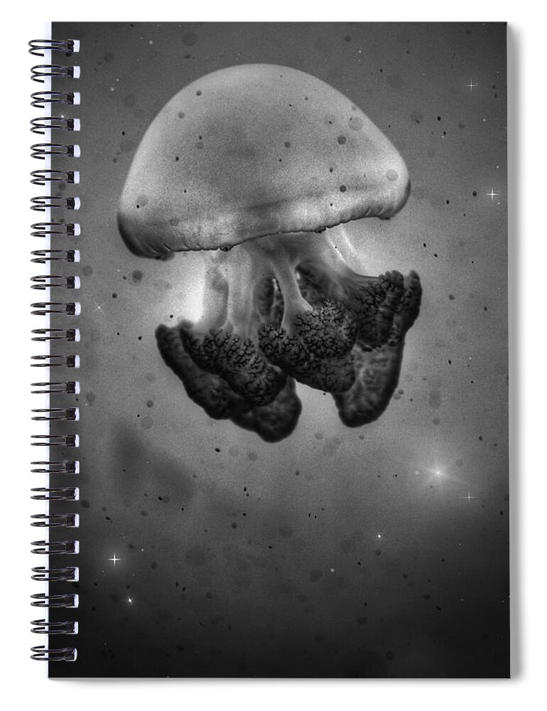 Space Bound Spiral Notebook featuring the photograph Space Bound 2 by Marianna Mills