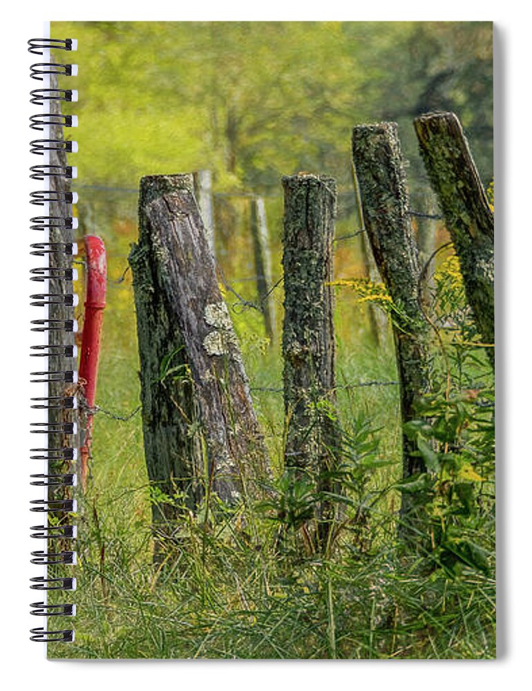 Cades Cove Spiral Notebook featuring the photograph Sparks Lane Appeal by Marcy Wielfaert