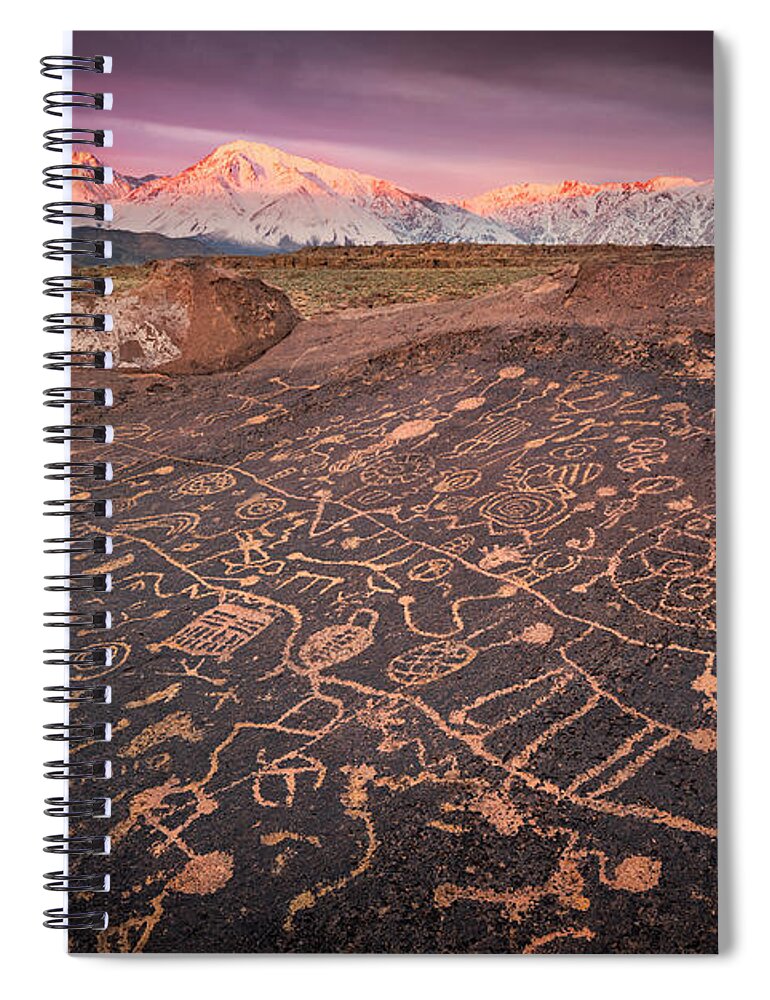 Bishop Spiral Notebook featuring the photograph Spiritual News by Peter Boehringer
