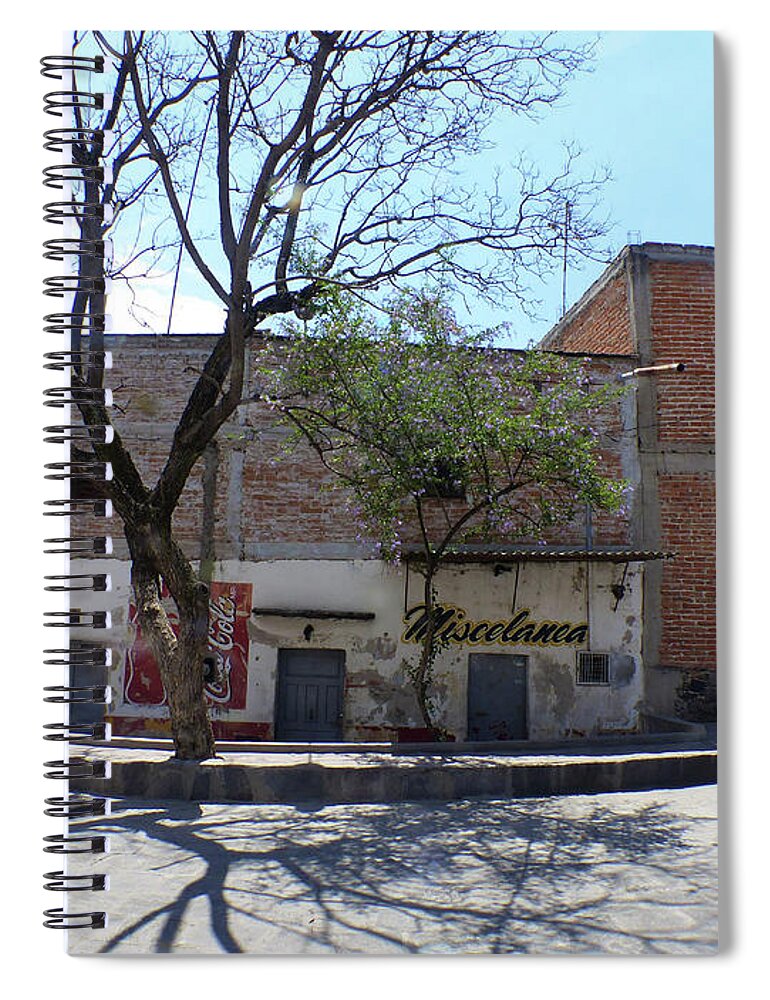 Telephoto Spiral Notebook featuring the photograph San Miguel de Allende by Rosanne Licciardi