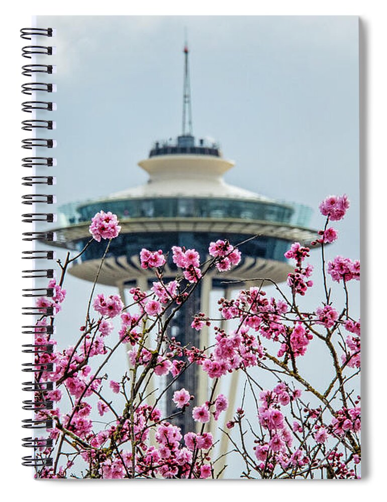 Seattle Spiral Notebook featuring the photograph Spring In Seattle by Matt McDonald